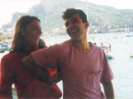 Maggio 1994  - Isola Palmaria (SP), Bruno e Tommaso