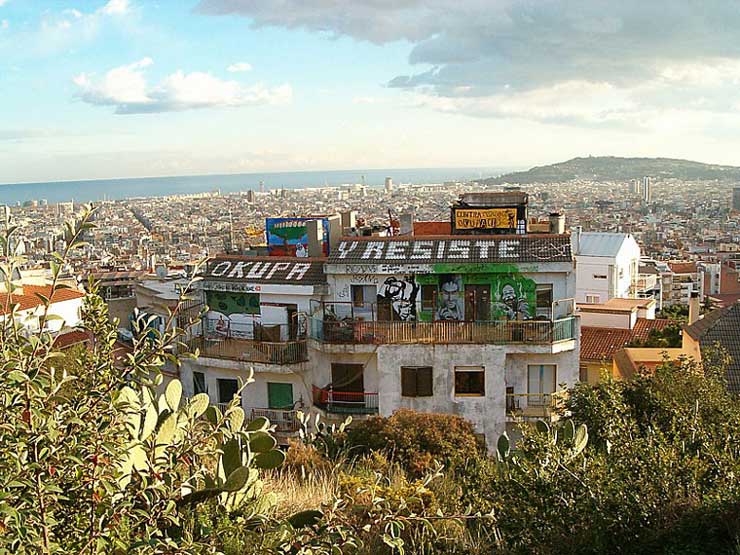 Barcellona - Casa occupata