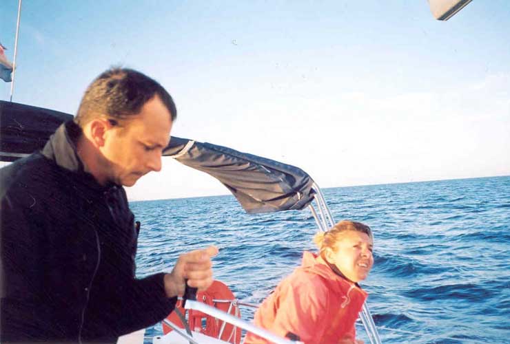Luglio 2004 - Croazia, Fabien e Chiara