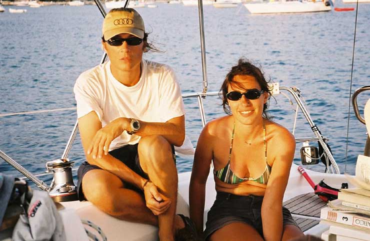 Agosto 2003 - Croazia, Elisabetta e Bruno