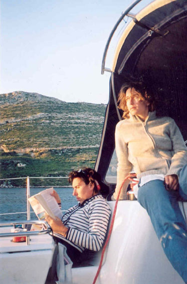 Croazia - Luglio 2004 - Elisabetta e Silvia