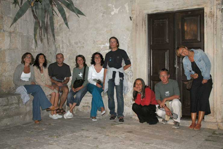 Luglio 2004 - Croazia, Tutto l'equipaggio a Korcula