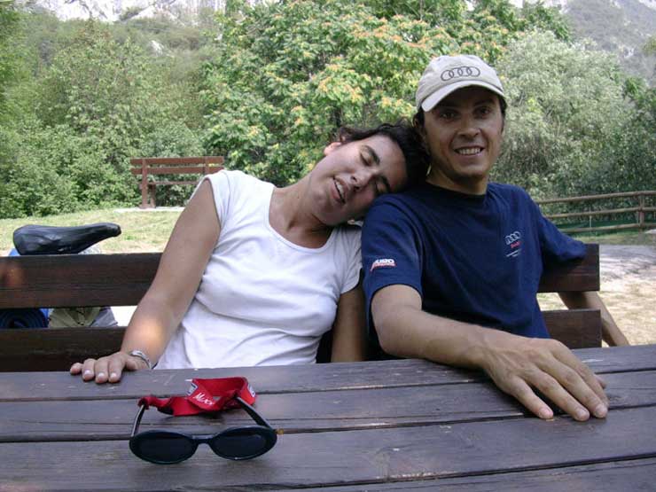 Agosto 2004 - Passo San Giovanni (TN), Elisabetta e Bruno