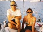 Agosto 2003 - Croazia, Elisabetta e Bruno