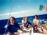 Settembre 1999 - Isola d'Elba, Maurizio, Bruno, Alessandro, Tommaso ed Elisabetta