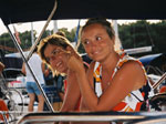 Agosto 2003 - Croazia, Tiziana e Stefania